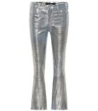 J Brand Selena Mid-rise Crop Leather Pants