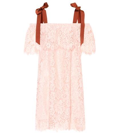 Ganni Duval Lace Dress