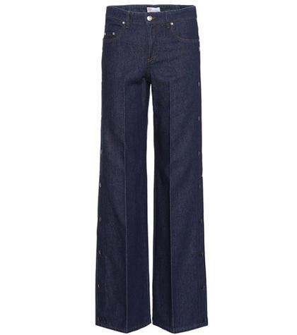 Redvalentino Wide-leg Denim Jeans