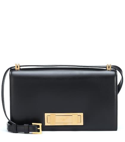 Saint Laurent Domino Leather Shoulder Bag