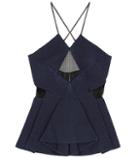 Victoria Beckham Deaton Cotton-blend Top