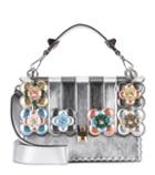 Acne Studios Kan I Metallic Leather Shoulder Bag