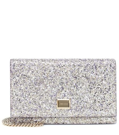 Tod's Lizzie Glitter Clutch