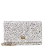 Tod's Lizzie Glitter Clutch