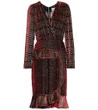 Altuzarra Farley Velvet And Silk Dress