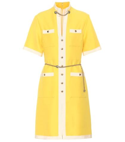 Gucci Wool And Silk Cady Dress