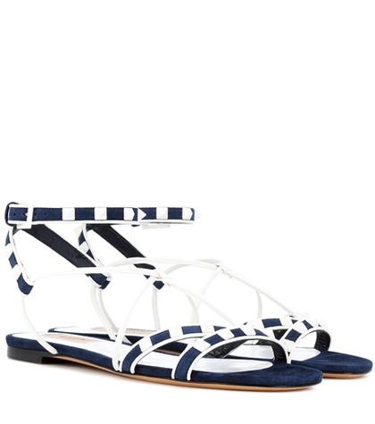 Valentino Garavani Valentino Garavani Free Rockstud Suede Sandals