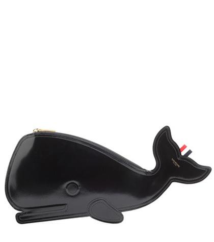 7 For All Mankind Whale Leather Clutch