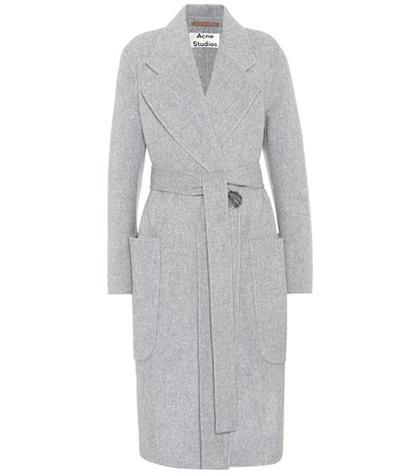 Acne Studios Carice Wool And Cashmere-blend Coat