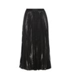 Diane Von Furstenberg Heavyn Metallic Plissé Skirt