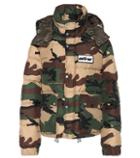 Off-white Camouflage Down Jacket