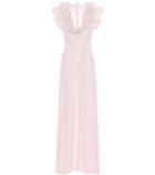 Roger Vivier Silk Chiffon Gown
