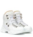 Gucci Flashtrek High-top Leather Sneakers