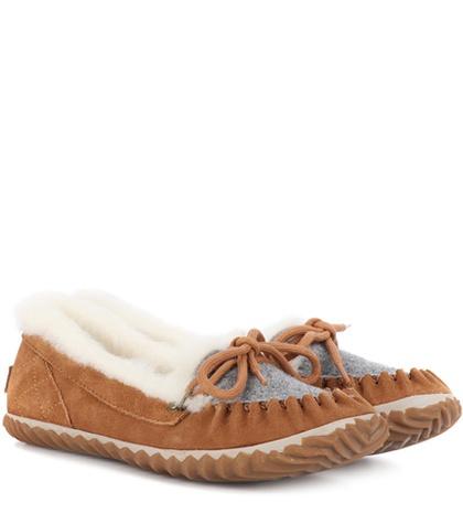 Sorel Out N About Suede Slippers