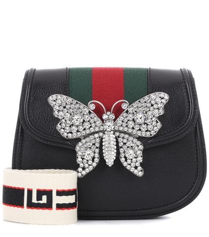 Gucci Guccitotem Leather Shoulder Bag