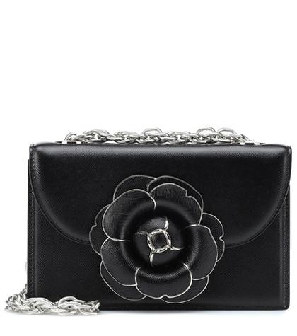 Bottega Veneta Tro Leather Shoulder Bag