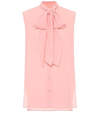 Stella Mccartney Sleeveless Silk Blouse