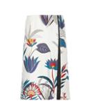 Tory Burch Arielle Printed Silk Skirt