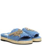 Polo Ralph Lauren Embellished Slip-on Sandals