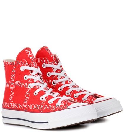 Alexander Mcqueen X Converse Chuck 70 Logo-print Sneakers