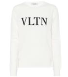 Valentino Cashmere And Wool-blend Sweater