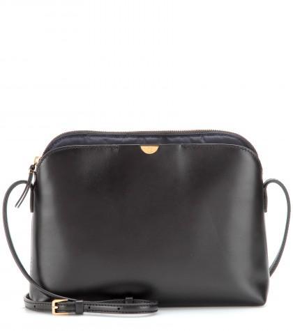 The Row Leather Shoulder Bag