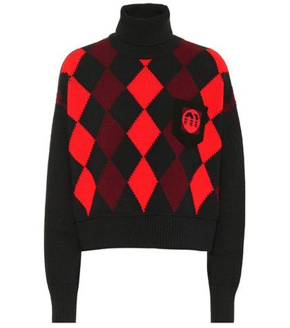 Valentino Virgin Wool Turtleneck Sweater