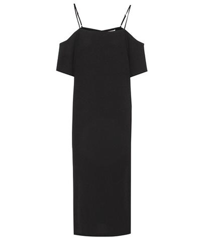 T By Alexander Wang Crêpe Midi Dress