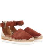 See By Chlo Suede Espadrille Sandals