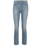 Mother Pixie Dazzler High-rise Straight Jeans