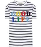 Valentino Good Life Striped Cotton T-shirt