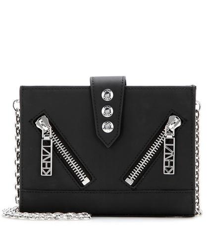Oscar De La Renta Kalifornia Leather Shoulder Bag