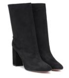 Aquazzura Boogie 85 Suede Ankle Boots