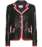 Gucci Embellished Leather Jacket