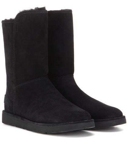 Ugg Australia Abree Short Ii Fur-lined Suede Ankle Boots