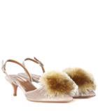 Acne Studios Powder Puff Slingback Pumps
