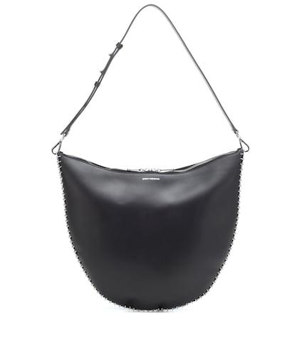 Paco Rabanne Iconic Small Leather Shoulder Bag