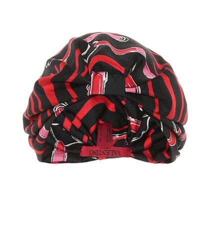 Valentino Printed Silk Turban