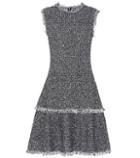 Oscar De La Renta Bouclé Wool-blend Dress