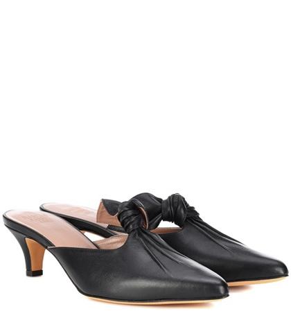 Dolce & Gabbana Palo Leather Mules