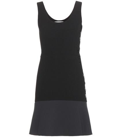 J Brand For Mytheresa.com Mytheresa.com Exclusive Two-tone Crepe Dress