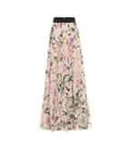 Dolce & Gabbana Floral Silk-chiffon Maxi Skirt