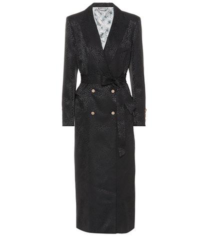Blaz Milano Silk Jacquard Blazer Dress