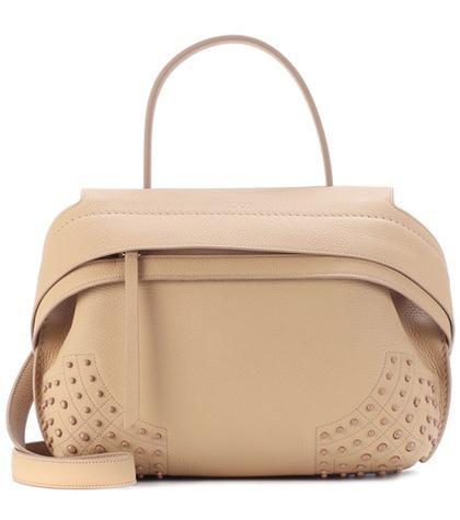 Alexander Mcqueen Wave Small Leather Tote