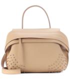 Alexander Mcqueen Wave Small Leather Tote