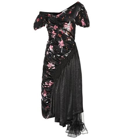 Preen By Thornton Bregazzi Floral Silk Dress