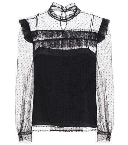 Miu Miu Tulle Blouse