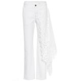 Monse Lace-trimmed High-rise Jeans