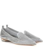 Balenciaga Beya Suede Loafers