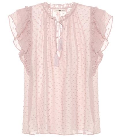 Ulla Johnson Reine Cotton And Silk Top